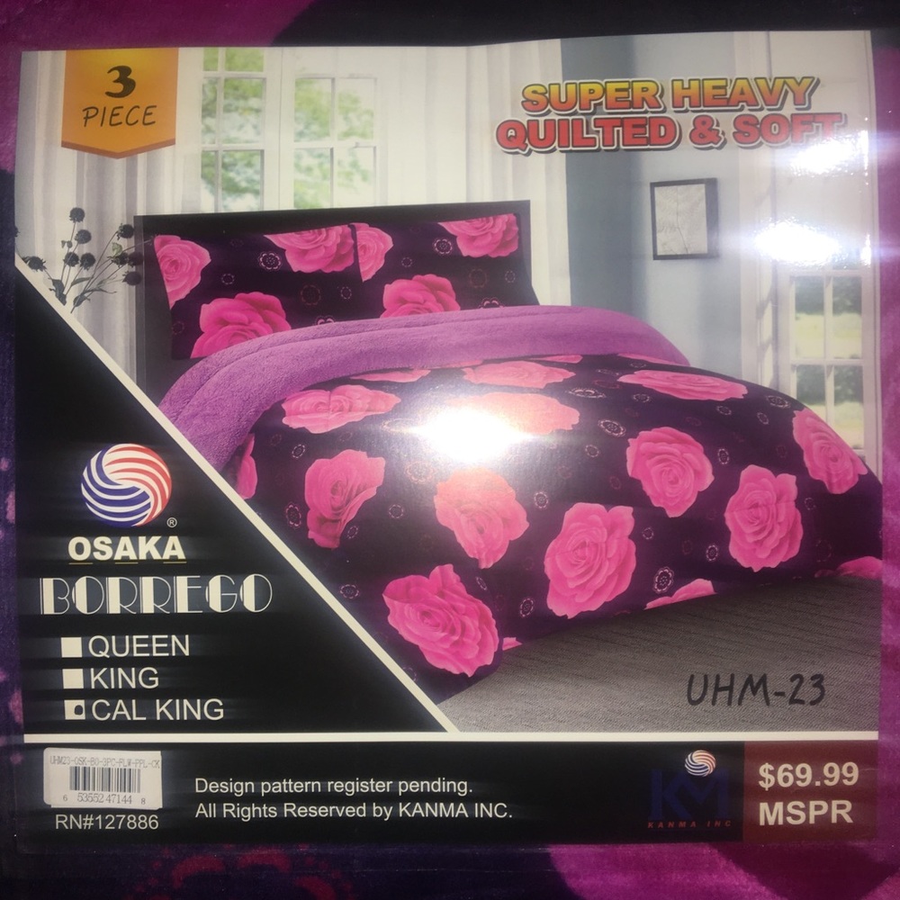 Blanket and pillow covers ‘